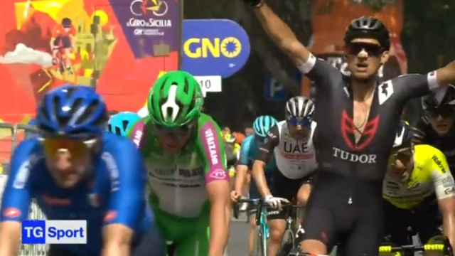 Giro di Sicilia 2023 - &copy; Screenshot Rai