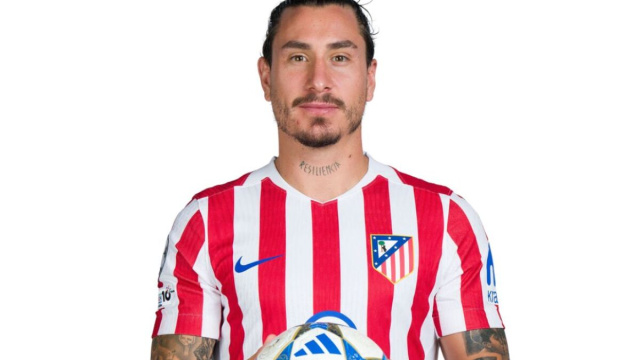 Jos&eacute; Gimenez, difensore dell'Atletico Madrid. Foto &copy; UEFA