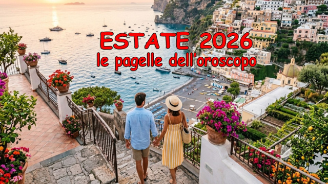 Locandina per l'oroscopo dell'estate 2026 - &copy; Gemini IA.