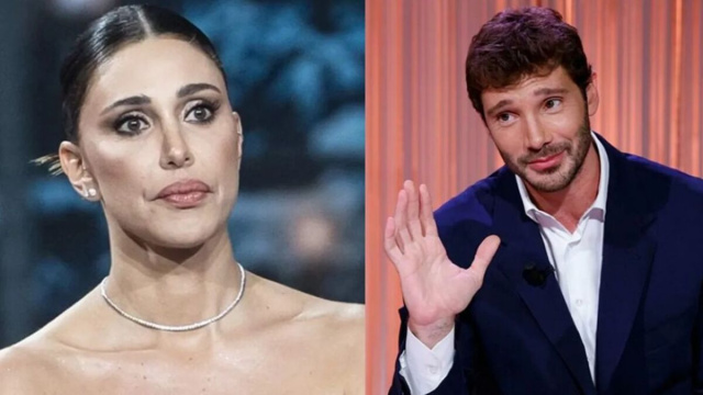 Stefano De Martino e Belen Rodriguez (Screenshot Instagram).