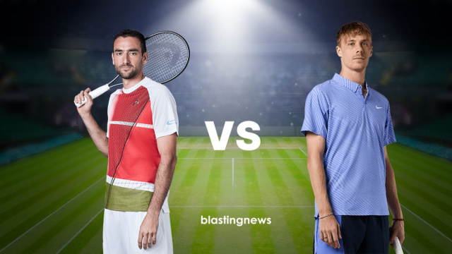 Marin Cilic e Denis Shapovalov. &copy; Blasting News