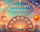 Locandina per l'oroscopo del mese di luglio 2026 - &copy; Gemini IA.