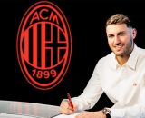 Santiago Gimenez, attaccante del Milan. Foto &copy; Milan