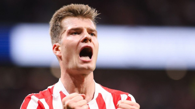 Alexander Sorloth, attaccante dell'Atletico Madrid. Foto &copy; Atletico Madrid