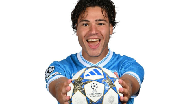 Antonio Vergara, esterno del Napoli. Foto &copy; UEFA
