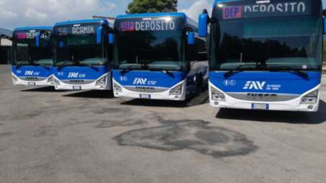 Autobus dell'EAV - Ente autonomo Volturno