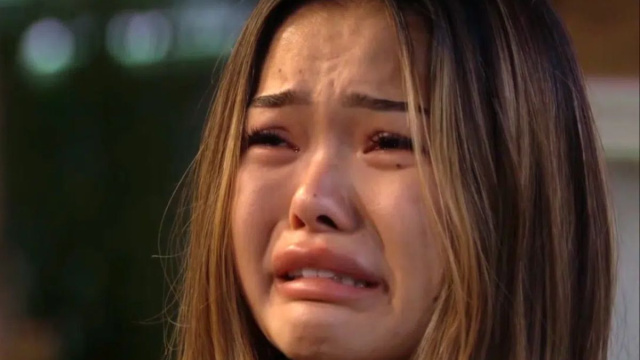 Luna in una scena di Beautiful &copy; Beautiful