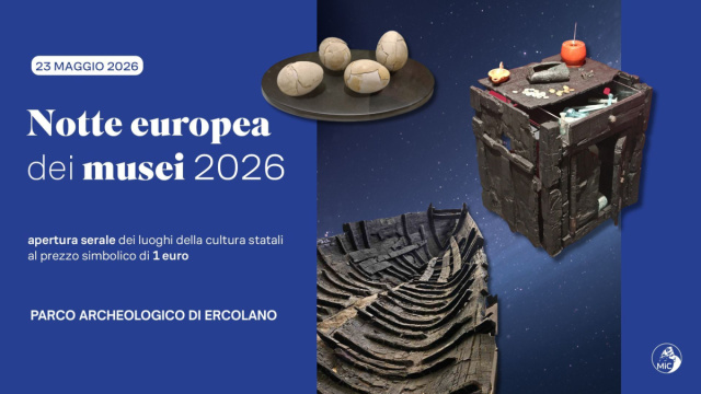 Notte Europea dei Musei al Parco archeologico di Ercolano 2026 ... &copy; Creative Commons