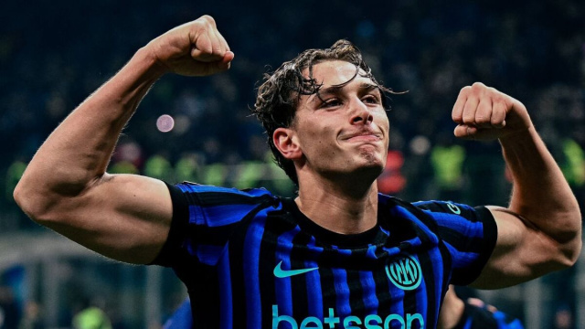 Pio Esposito, attaccante dell'Inter. Foto &copy; Inter