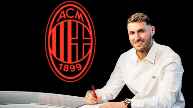Santiago Gimenez, attaccante del Milan. Foto &copy; Milan