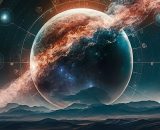 Cielo stellato con i segni dell'oroscopo (&copy;pixabay.com)