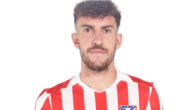 Matteo Ruggeri, terzino dell'Atletico Madrid. Foto &copy; Atletico Madrid.