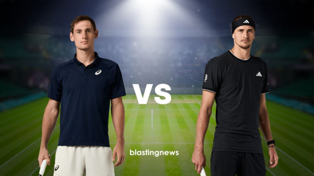 Valentin Royer e Alexander Zverev. &copy; Blasting News