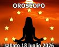 L'oroscopo e la classifica di sabato 18 luglio: l'Acquario vola al 1°posto