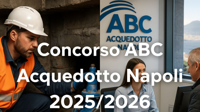 Concorso ABC Acquedotto Napoli: Tutti i dettagli &copy; Creative Commons