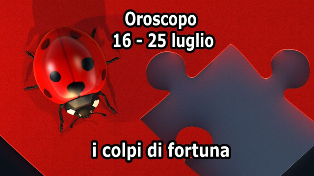 Locandina per l'oroscopo dei colpi di fortuna - &copy; Pixabay IA.