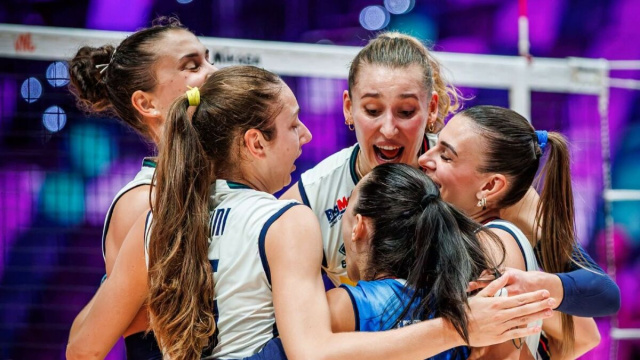 Nazionale italiana di pallavolo &copy; Pagina Facebook ufficiale della Federazione Italiana Pallavolo