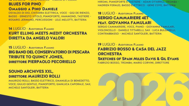 Pescara Jazz 2026 - Comune di Pescara &copy; Creative Commons