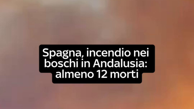 Un incendio boschivo che si &egrave; propagato in modo incontrollabile ... &copy; Creative Commons