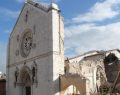 Tajani a Norcia: 'La pace richiede la pazienza della Basilica ricostruita'