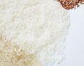 Risotto al pomodoro fresco e crema aromatizzata di ricotta, un primo invitante