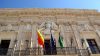 Vigili del fuoco in azione a Siracusa: messa in sicurezza Palazzo Vermexio
