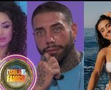 Raffaella Fico, il logo dell'Isola dei famosi, Francesco Chiofarlo e Zeudi Di Palma &copy; Canale 5/Instagram.