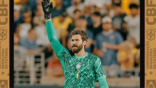 Alisson Becker, portiere del Liverpool. Foto &copy; Brasile