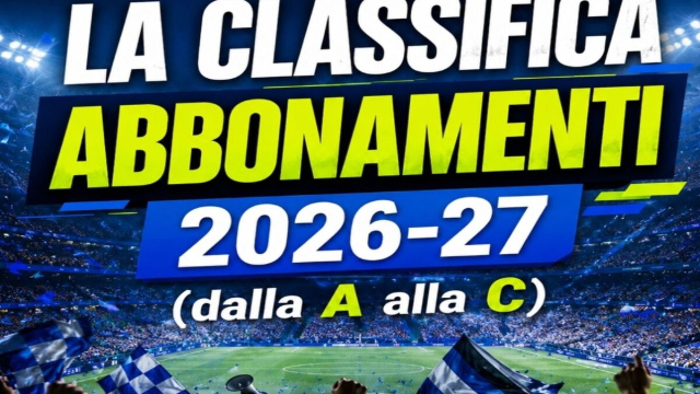 Classifica abbonamenti @ Immagine I.A.