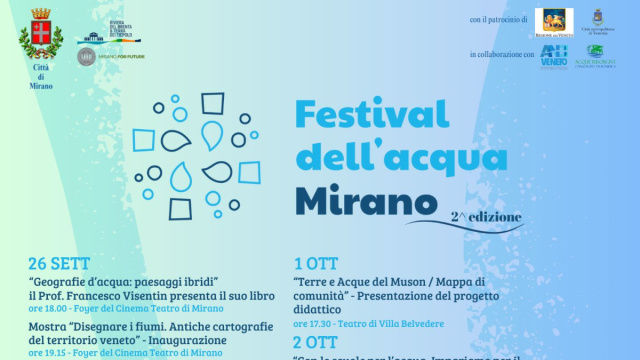 Festival dell'acqua 2024: programma - Citt&agrave; di Mirano &copy; Creative Commons