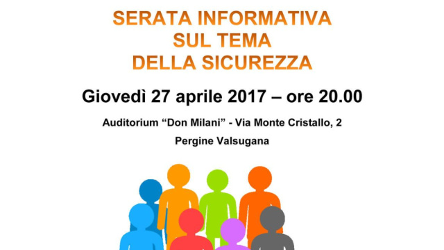 Serata informativa sul tema della sicurezza - Trentino Cultura &copy; Creative Commons