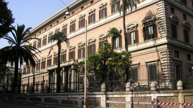 Ambasciata statunitense in Italia - Wikipedia &copy; Creative Commons