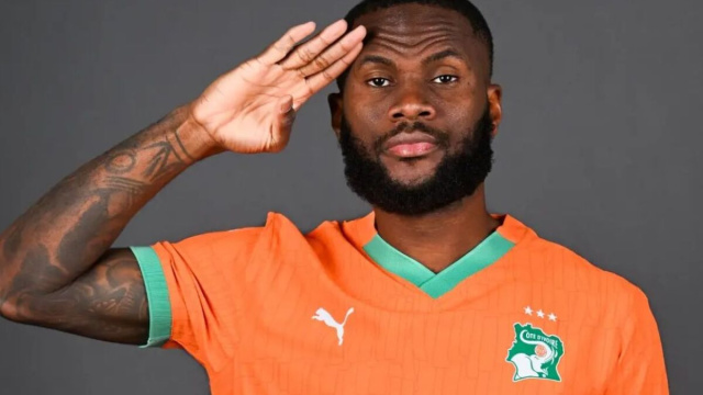 Franck Kessi&eacute;, centrocampista dell''Al-Ahli-. Foto &copy; CAF Online
