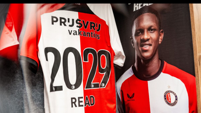 Givairo Read, esterno del Feyenoord. Foto &copy; Feyenoord