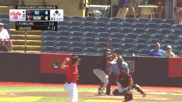 Nathan Flewelling singles on a ground ball to right fielder Isaiah ... &copy; Creative Commons