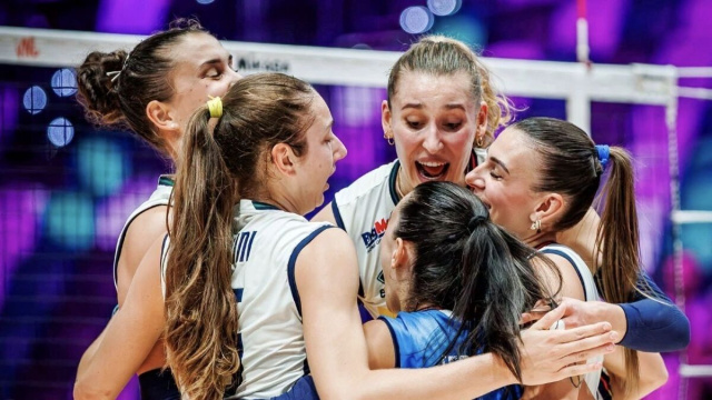 Nazionale italiana di pallavolo &copy; Pagina Facebook ufficiale della Federazione Italiana Pallavolo