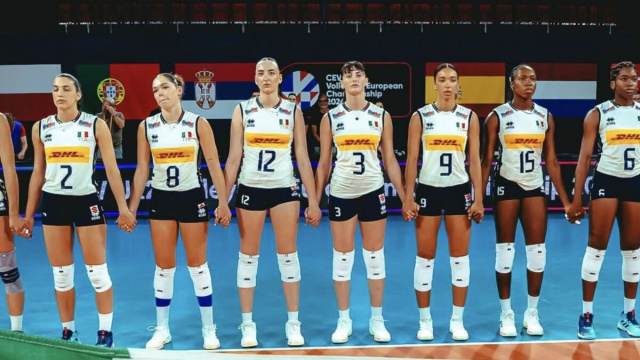 Nazionale italiana di pallavolo &copy; Pagina Facebook ufficiale della Federazione Italiana Pallavolo