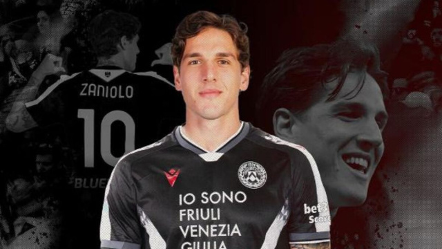 Nicol&ograve; Zaniolo, attaccante dell'Udinese. Foto &copy; Udinese