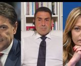 Giuseppe Conte, Roberto Vannacci e Giorgia Meloni (&copy; Facebook)