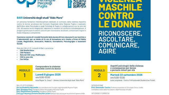 Bari: al via "Violenza maschile contro le donne. Riconoscere ... &copy; Creative Commons