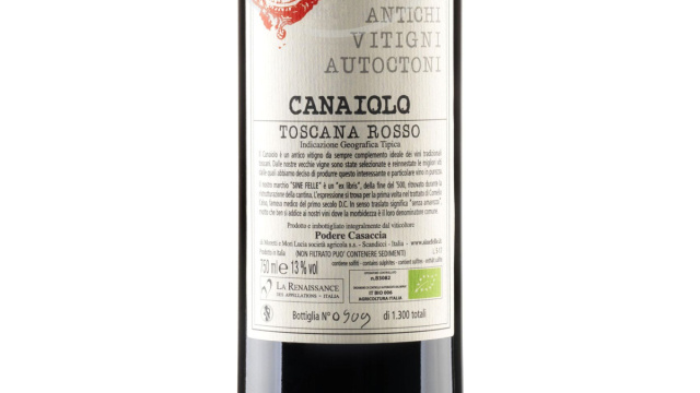 CANAIOLO IGT Toscana Rosso 2017 &copy; Creative Commons