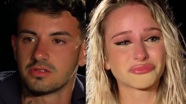 Cristian e Soraya a Temptation Island &copy; Canale 5.