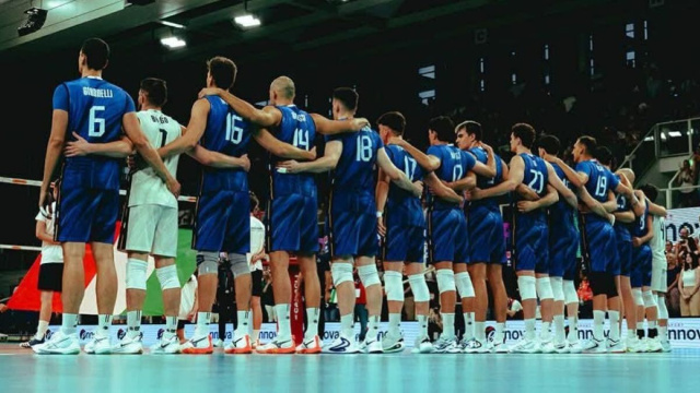 Nazionale italiana di pallavolo &copy; Pagina Facebook ufficiale della Federazione Italiana Pallavolo