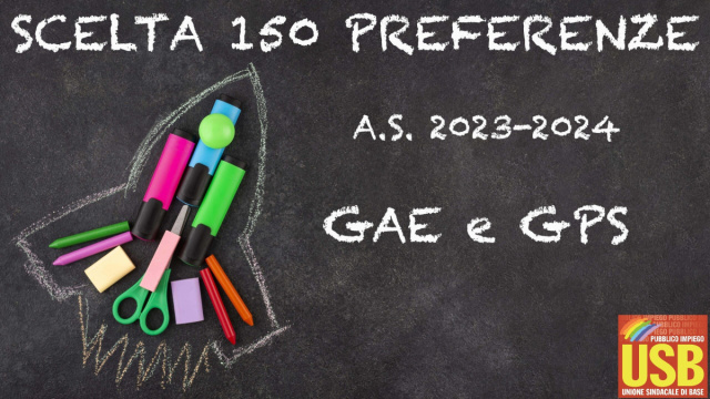 Scelta delle 150 preferenze per le supplenze 2026 2027