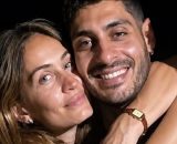 Helena Prestes e Javier Martinez &copy; Instagram.