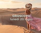 Locandina per l'oroscopo di luned&igrave; 20 luglio 2026 - &copy; Gemini IA.