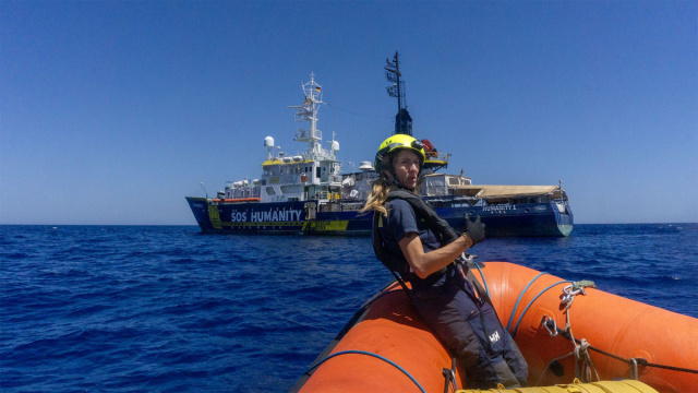 A bordo della Humanity 1 &frasl; Open Migration &copy; Creative Commons