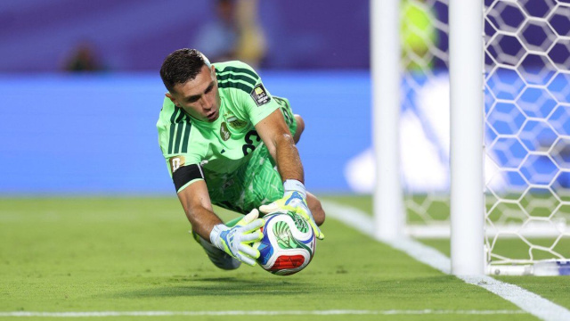 Emiliano Martinez, portiere dell'Aston Villa. Foto &copy; Seleccion Argentina