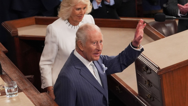 Re Carlo al Congresso rilancia l'alleanza con Usa e Australia &mdash; Il ... &copy; Creative Commons