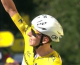 Tadej Pogacar al Tour de France - &copy; Screenshot Eurosport